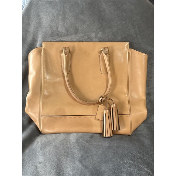 COACH Legacy Candace Carryall in Tan/Beige, Purse/Tote - Picture 1 of 15